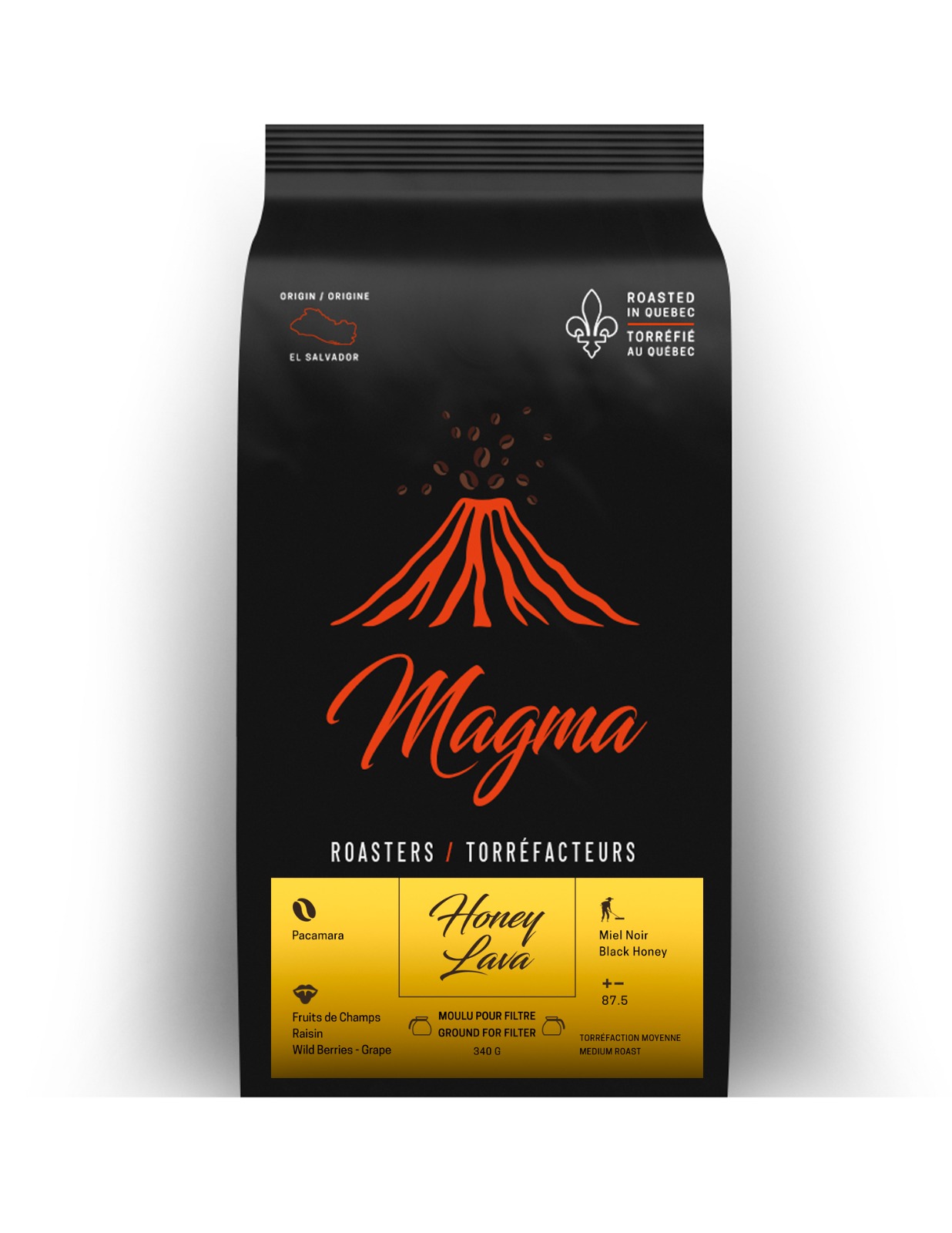 Honey Lava – Pacamara Black Honey